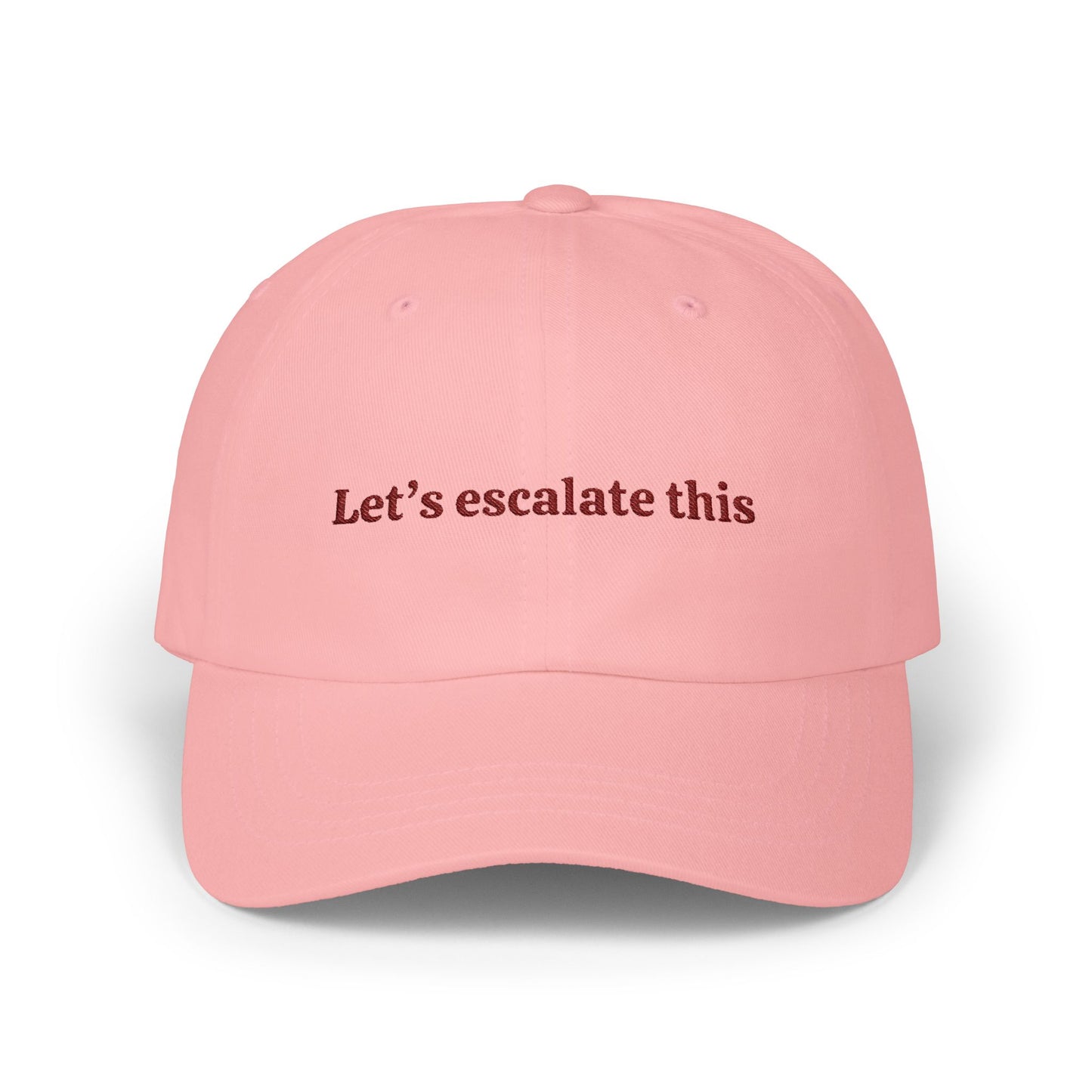 Dad Cap - Lets escalate this