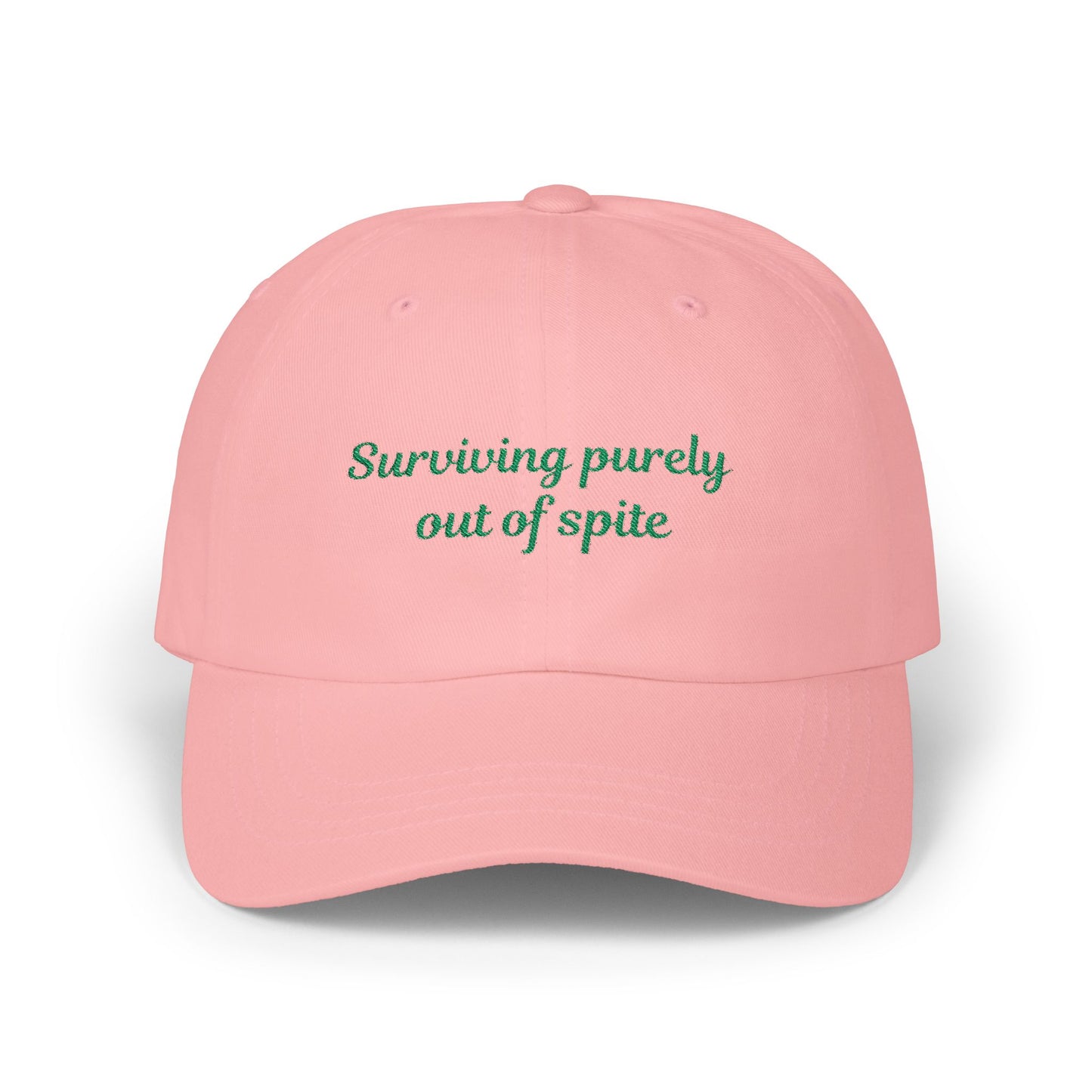 Surviving Purely Out of Spite Dad Cap