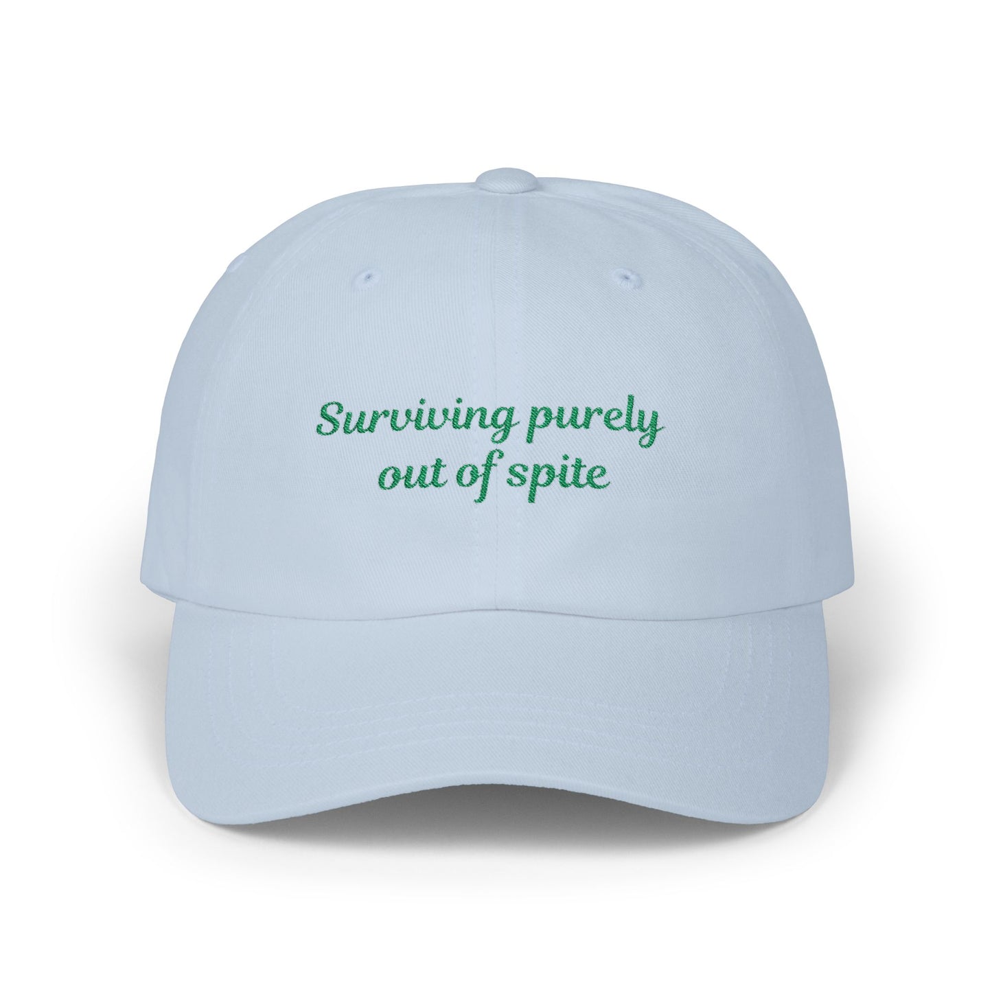 Surviving Purely Out of Spite Dad Cap