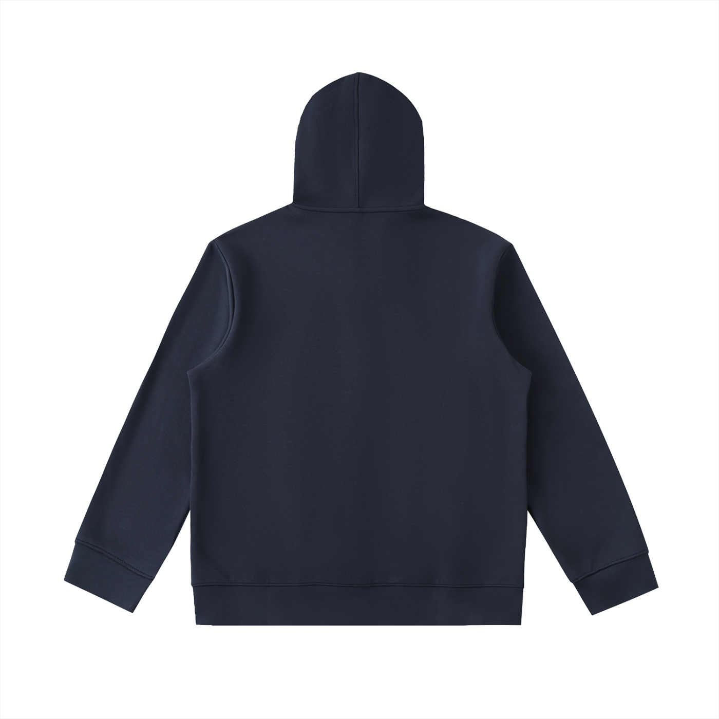 High Neck  Zip-Up Hoodie