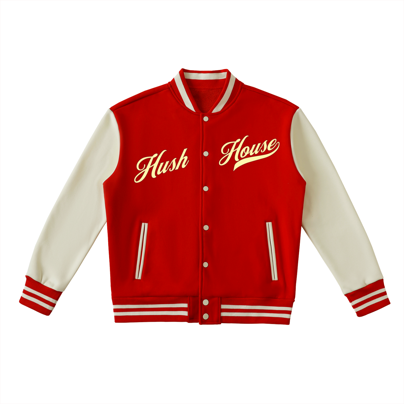 Fleeced Varsity Jacket