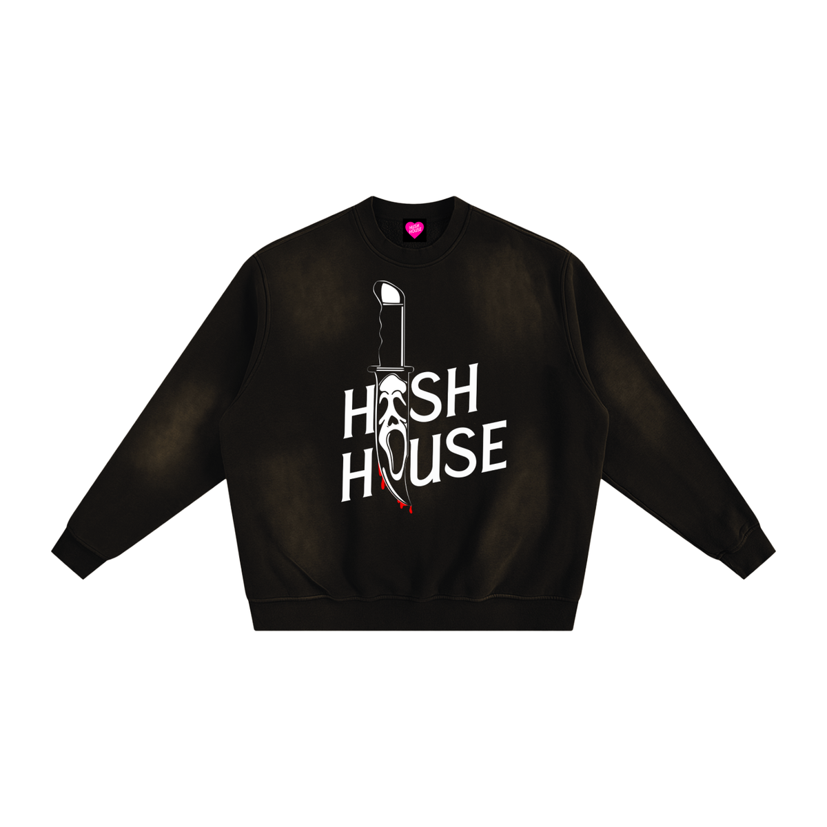 Scream Sun Faded Fleeced Sweatshirt