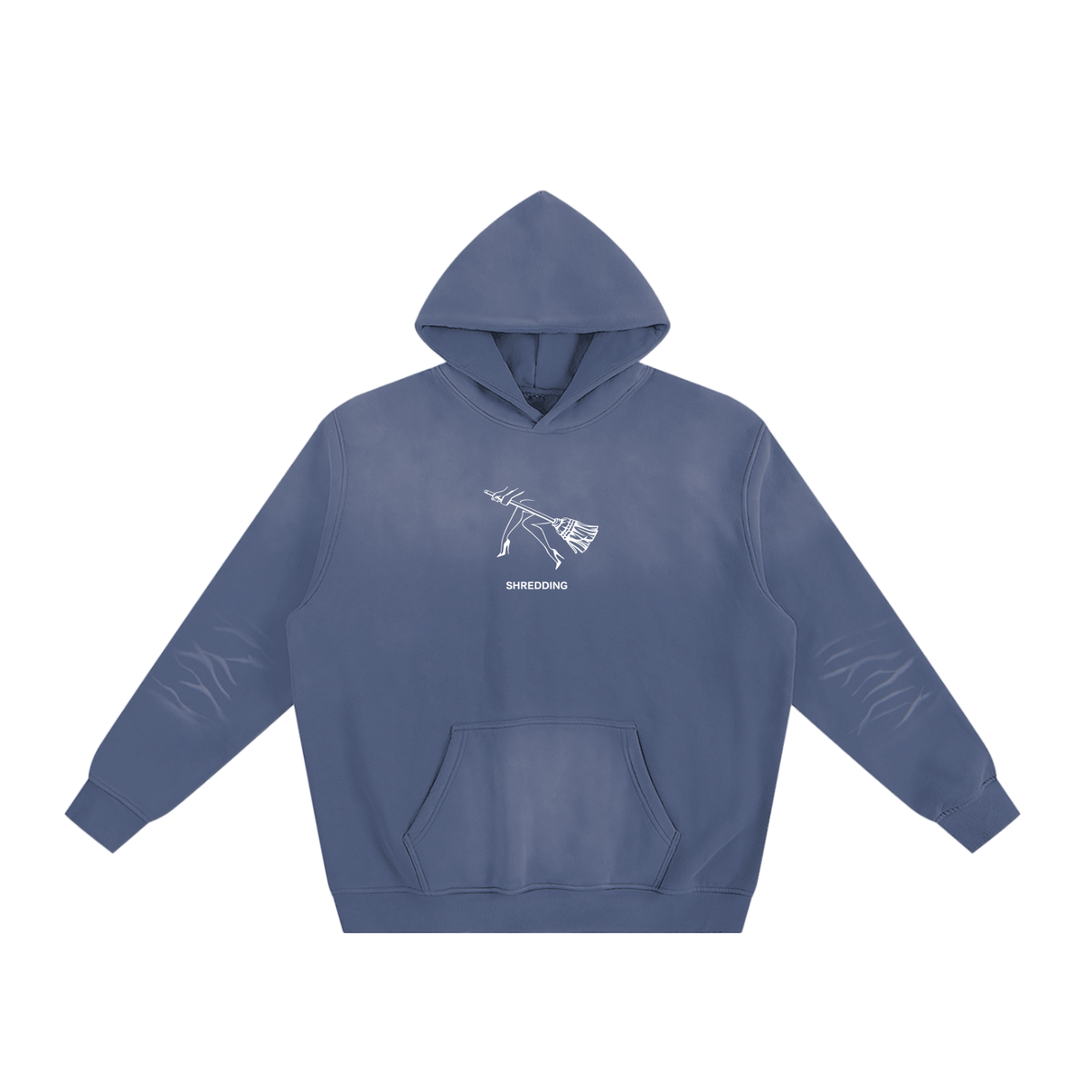 Skater Girl Sun Fade Fleeced Hoodie