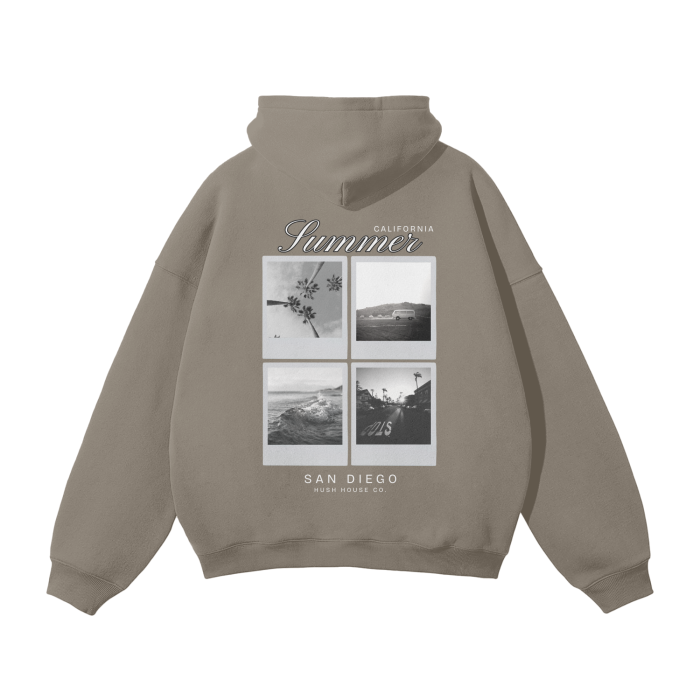 Cali Summer Fleece Hoodie