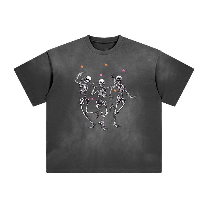 Party Skelly Washed Tee