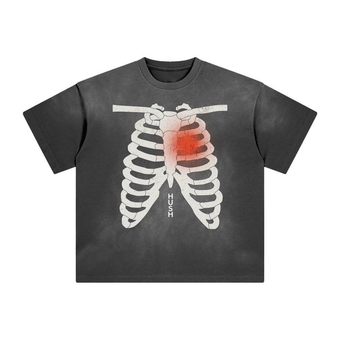 Skelly Washed Drop Shoulder T-Shirt