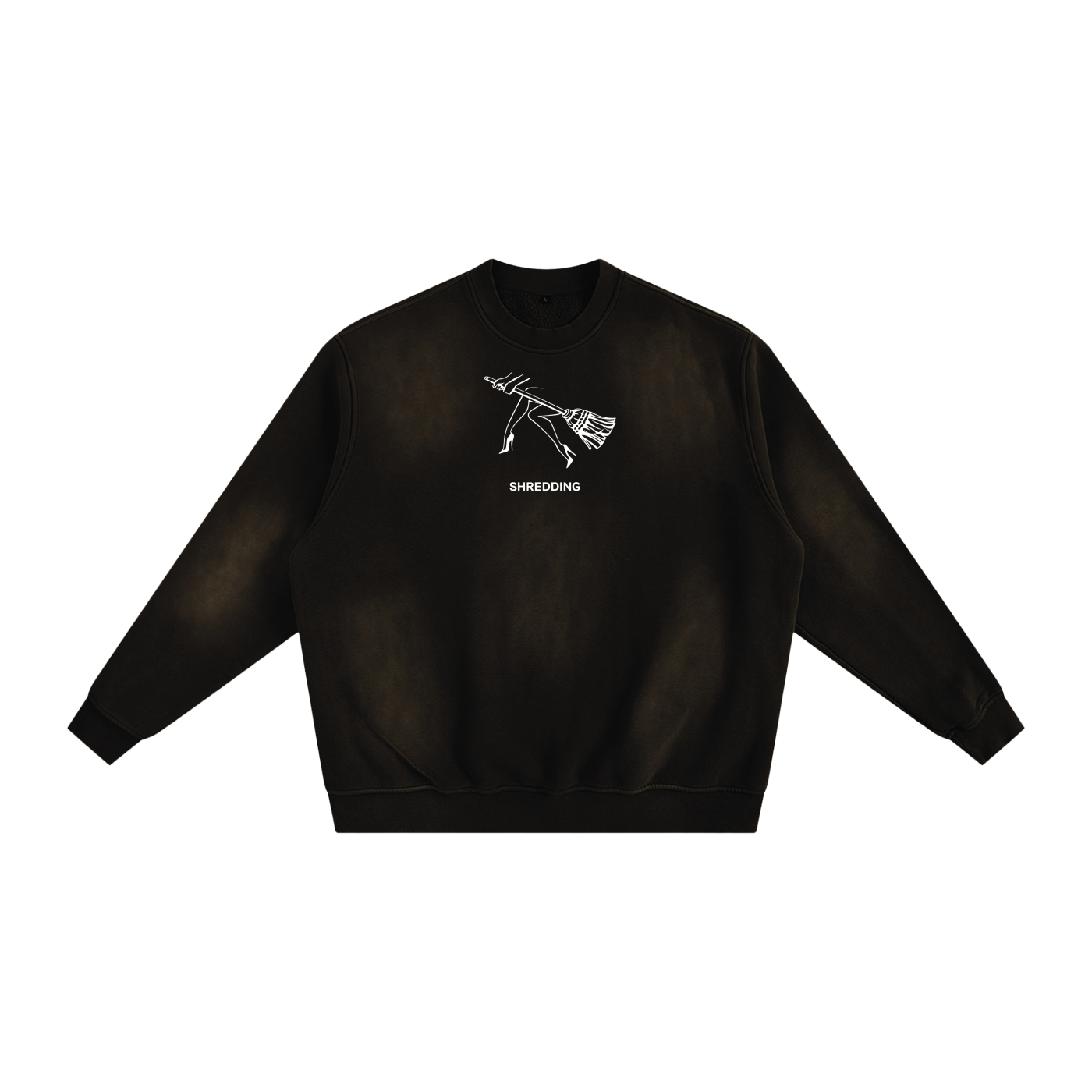 Shredding Sunfade Fleeced Sweatshirt