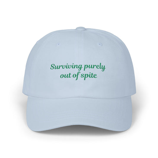 Surviving Purely Out of Spite Dad Cap