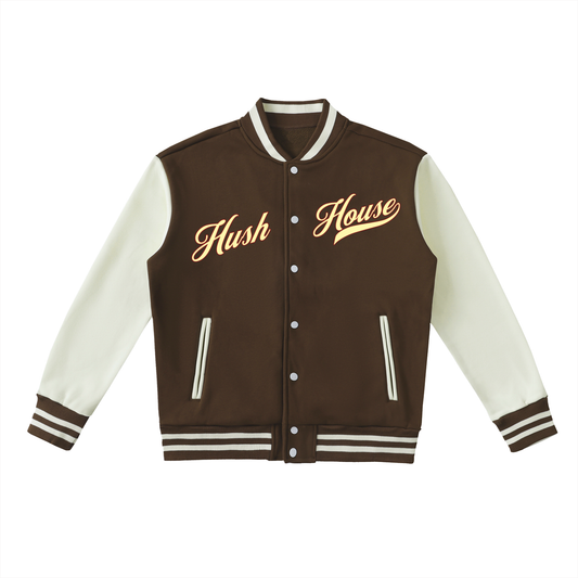Fleeced Varsity Jacket
