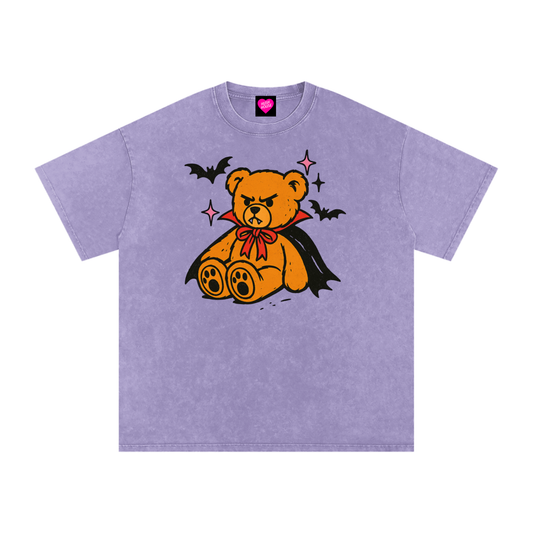 Vampy Bear Oversized Tee